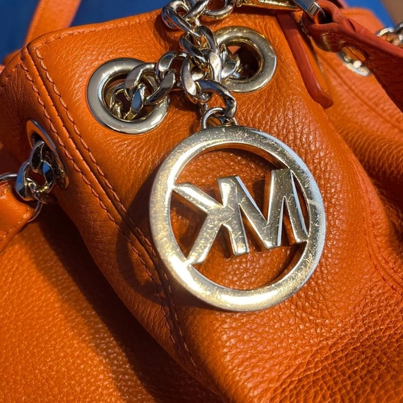 Michael Kors orange burnt purse - Picture 11 of 11